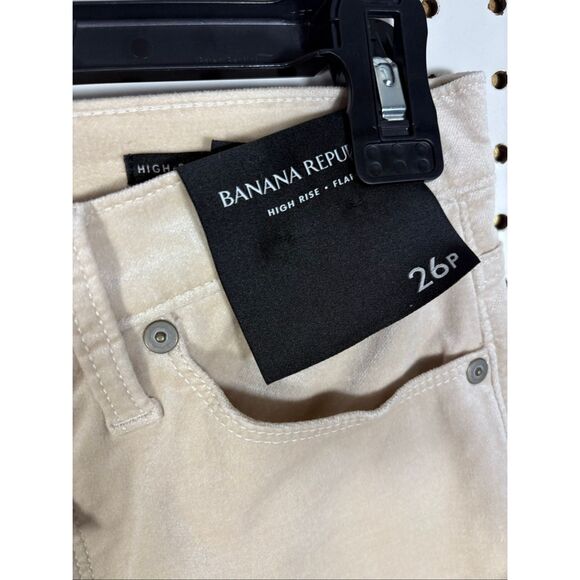 Banana Republic high rise flare brushed jeans size 26p - Picture 7 of 8